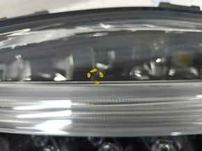 Фара передняя левая в сборе Volvo XC90 16-17 LED, тычки, царапины, надломана направляющая
