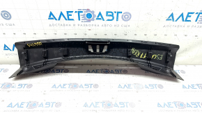 Накладка проема багажника Ford Escape MK3 16-19 черная, царапины, потерта