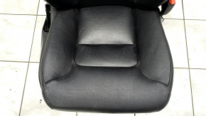 Пассажирское сидение Volvo XC90 16-17 с airbag, электрическое, кожа черная, царапины, отсутствует накладка крепления ремня безопасности