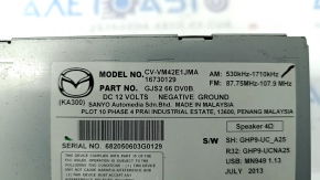 Радіо магнітфон монітор програвач Mazda 6 13-15 usa
