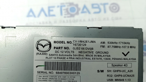 Радіо магнітфон монітор програвач Mazda 6 13-15 usa, потертий дисплей, дефект крутилки