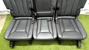 Задний ряд сидений 2 ряд Audi Q7 16- кожа черн