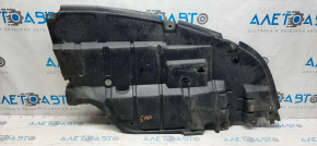 Защита переднего бампера левая Lexus ES350 07-09 трещины, сломаны крепления