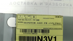 Монитор Hyundai Azera 12-17 тычка