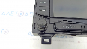 Магнитофон радио Hyundai Sonata 15-17 средний дисплей, полез хром
