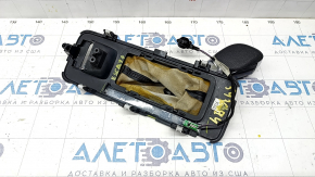 Ручка КПП с накладкой шифтера Ford Escape MK3 17-19 резина черная, царапины