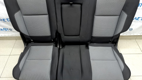 Задній ряд сидінь 2 ряд Ford Escape MK3 13-19 ганчірка чорно-сіра