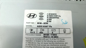 Магнитофон радио PA710S Hyundai Sonata 11-15 потерты клавиши