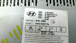 Магнітофон радіо PA710S Hyundai Sonata 11-15 потертий клавіші