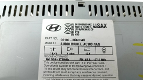 Магнитофон радио PA30AS Hyundai Sonata 11-15 потерты клавиши