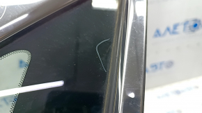 Форточка глухое стекло задняя левая Lincoln MKZ 13-20 хром, царапины на хроме, царапины на стекле