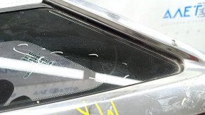 Форточка глухое стекло задняя правая Lincoln MKZ 13-20 хром царапины на хроме, царапины на стекле
