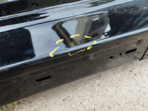Четверть передняя правая Ford Escape MK3 17-19 рест, черная на кузове, тычки