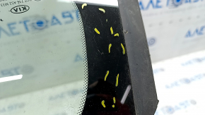 Форточка глухое стекло задняя правая Kia Optima 16- бензин, царапины на стекле