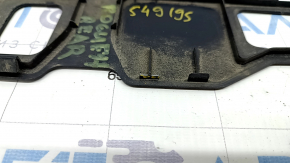 Планка підсвічування номера дверей багажника Nissan Rogue 14-20 зламане кріплення