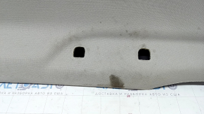 Обшивка потолка Nissan Rogue 14-20 серый без люка, под химчистку, заломы