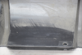 Бампер задній голий Nissan Leaf 18-22 графіт порван зам'ятий зламані кріплення