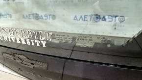 Дверь багажника голая со стеклом Chevrolet Volt 11-15 черная