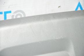 Накладка губ переднього бампера Ford Escape MK3 17-19 рест срібло подряпини