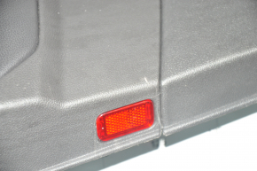 Обшивка дверей картка передня ліва Ford Escape MK3 17-19 рест, чорний, хром ручка, потерта