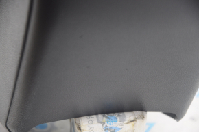Консоль центральна підлокітник Nissan Leaf 18-21 чорна шкіра подряпини