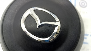 Подушка безпеки airbag в кермо водійська Mazda CX-5 17- чорна, поліз хром