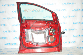 Дверь в сборе передняя левая Ford Escape MK3 13- keyless, накладка с кодом, красный RR, тычка