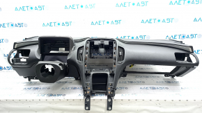 Торпедо передня панель з AIRBAG Chevrolet Volt 11-15 чорна з накладкою на подушку, подряпини
