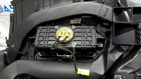 Торпедо передняя панель с AIRBAG Chevrolet Volt 11-15 черная с накладкой на подушку, царапины