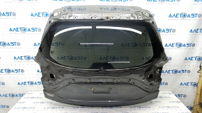Дверь багажника голая со стеклом Mazda CX-5 17- электро, графит 46G