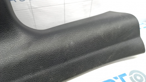 Накладка порога задняя правая внутр Hyundai Elantra UD 11-16 черная, потёрта