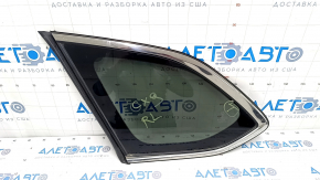 Форточка глухое стекло задняя левая Mazda CX-9 16- хром царапины на хроме