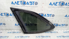 Форточка глухое стекло задняя правая Subaru Outback 15-19 черный оттенок, царапины на хроме, царапины на стекле