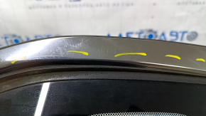 Форточка глухое стекло задняя правая Nissan Sentra 13-19 царапины на хроме