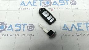 Ключ Mazda CX-5 17- keyless, 4 кнопки, тычки