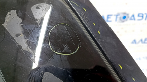 Форточка глухое стекло задняя левая Infiniti FX35 FX45 03-08 царапины на молдинге, царапины на стекле, трещина на молдинге