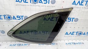 Форточка глухое стекло задняя правая Subaru Outback 15-19 черный оттенок, царапины на хроме