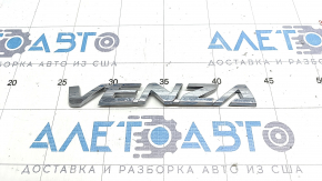 Эмблема надпись "VENZA" двери багажника Toyota Venza 21-