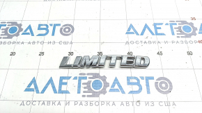 Эмблема надпись "LIMITED" двери багажника Toyota Venza 21-