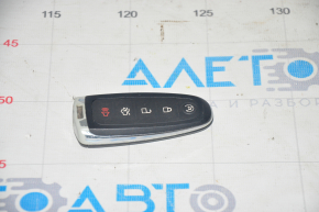 Ключ Ford Escape MK3 13-19 smart 5 кнопок, обліз хром