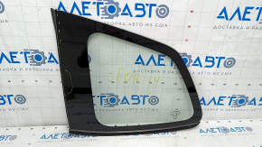 Форточка глухое стекло задняя левая Subaru Forester 14-18 SJ мат царапины на стекле, отклеивается молдинг