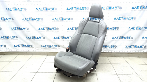 Водійське сидіння Toyota Venza 21- без airbag, шкіра, сіре, топляк, на з/ч