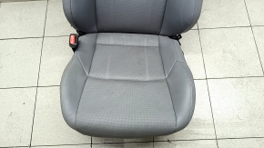 Водительское сидение Toyota Venza 21- без airbag, кожа, серое, топляк, без управления и моторчиков, на з/ч
