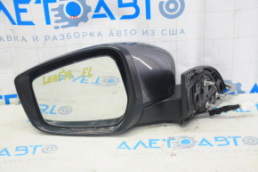 Зеркало боковое левое Nissan Leaf 18-22 графит KAD 3 пина