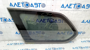 Форточка глухое стекло задняя левая Nissan Pathfinder 13-20 царапины на стекле