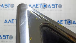 Форточка глухое стекло задняя левая Infiniti JX35 QX60 13- царапины на хроме, царапины на стекле