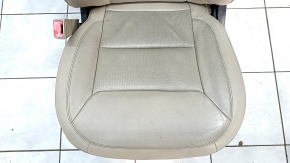 Водительское сидение Ford Explorer 20- с AIRBAG, кожа бежевая, электро, подогрев, вентиляция, примято, под химчистку