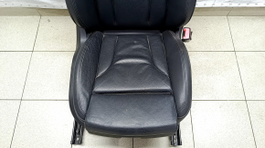 Пассажирское сидение Audi Q5 8R 09-17 с airbag, электро, кожа черное, с датчиком, примятости на коже