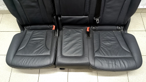 Задний ряд сидений 2 ряд Audi Q5 8R 09-17 кожа, черный, царапины