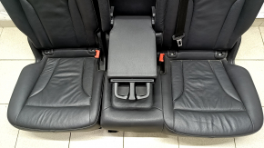Задній ряд сидінь 2 ряд Audi Q5 8R 09-17 шкіра, чорний, подряпини